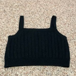 Wild Fable Black Croptop, Size Small